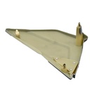 CUBIERTA LATERAL DER NEGRO ROJO DT150 CLASICA