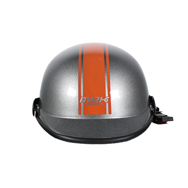 MEDIO CASCO MEK VERSIÓN VERANO COLOR NEGRO/ROJO