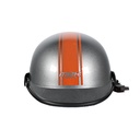 MEDIO CASCO MEK VERSIÓN VERANO COLOR NEGRO/ROJO