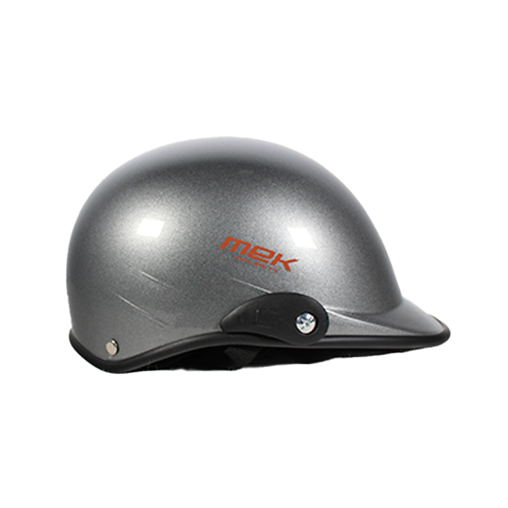 MEDIO CASCO MEK VERSIÓN VERANO COLOR NEGRO/ROJO