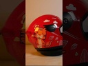 CASCO DE MOTOCICLISTA INFANTIL MEK TIGGER AMARILLO C/LUZ