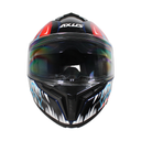 CASCO PARA MOTOCICLISTA  ABATIBLE  NIGHT AZUL/ROJO TALLA L 59-60