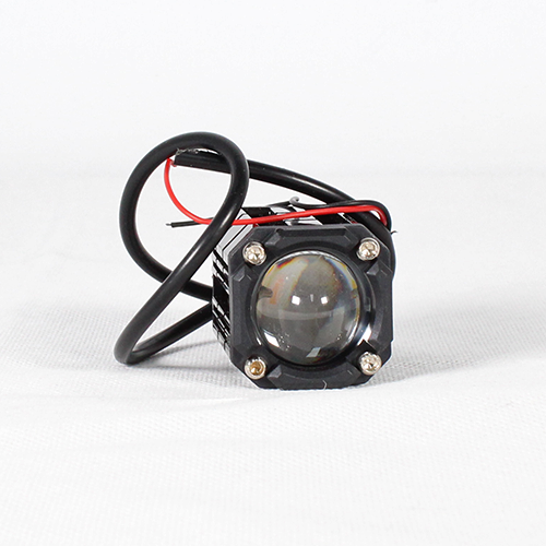FARO AUXILIAR LED CON ESTROBO Y LUPA CON LUZ BLANCA Y AMARILLA