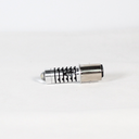 FOCO DE FARO MEDIA VUELTA CON LUPA HIPER LED AMARILLO Y BLANCO CON VELA AZUL 5014 Y-W