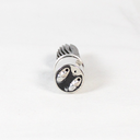 FOCO DE FARO PLATA LED PREMIUM MEDIA VUELTA BLANCO