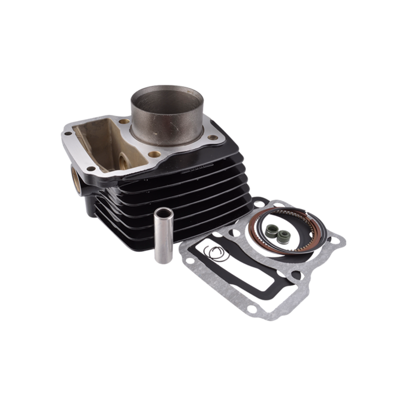 CILINDRO,PISTON COMP. Y Jgo. EMPAQUES (KIT) NEGRO P/ITALIKA FT-125 