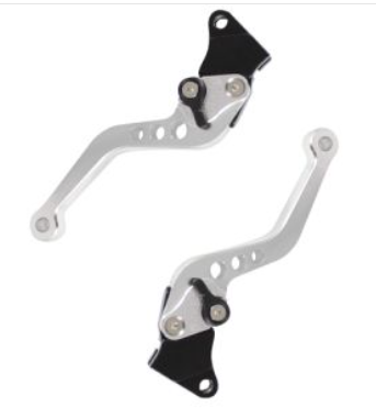 MANIJAS ALUMINIO PLATA FT125