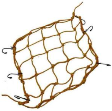 RED AMARILLA 40 cm x 40 cm - MOTONETAS Y
MOTOS DE TRABAJO composición: 100% polipropileno