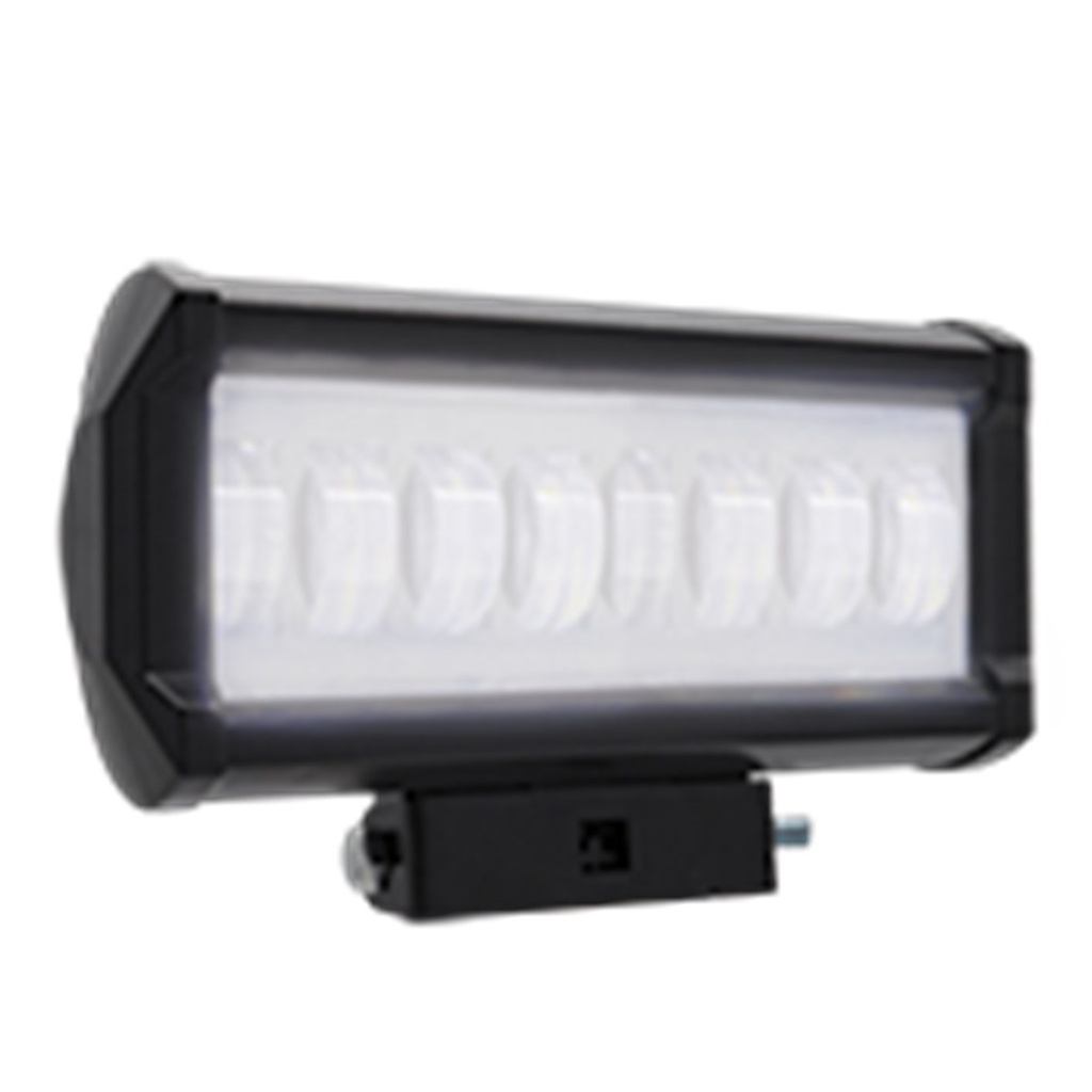 BARRA RECTANGULAR 8 LED CON LUPA LUZ BLANCA