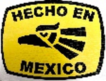 CALCOMANIA GRANDE HECHO EN MEXICO