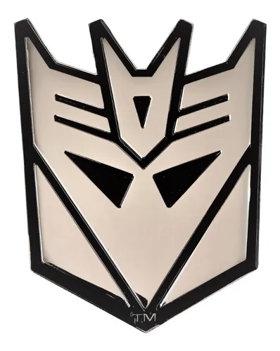 CALCOMANIA MEDIANA ACRILICO DECEPTICONS TRANFORMERS