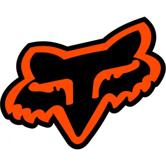 CALCOMANIA MEDIANA ACRILICO FOX EN LLAMAS