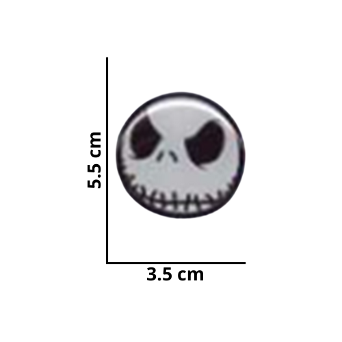 CALCOMANIA MEDIANA ACRILICO JACK 5.5x3.5 cm 