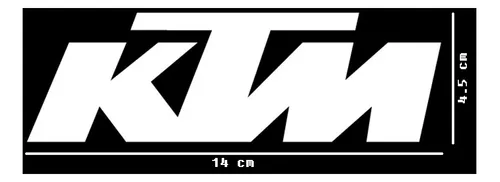 CALCOMANIA MEDIANA VINIL KTM RAGING