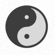 CALCOMANIA MEDIANA VINIL YIN YANG