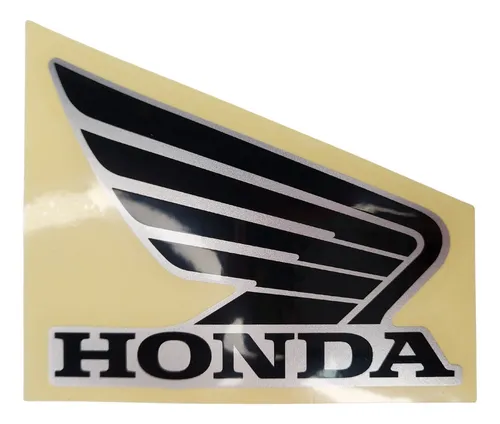 CALCOMANIA REFLEJANTE ALA HONDA IZQUIERDA