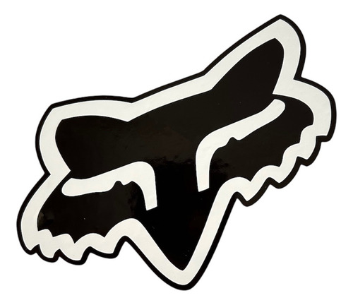 CALCOMANIA REFLEJANTE FOX GRIS