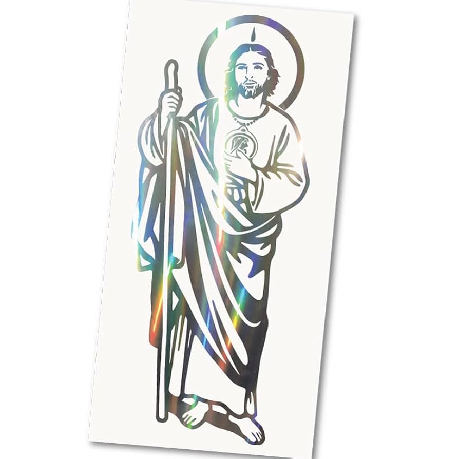 CALCOMANIA REFLEJANTE SAN JUDAS