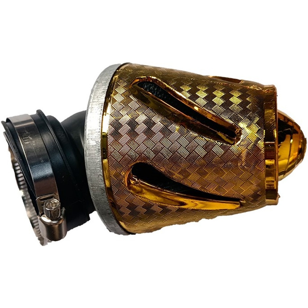 FILTRO AIRE UNIVERSAL IR0047 35/42/48MM DORADO