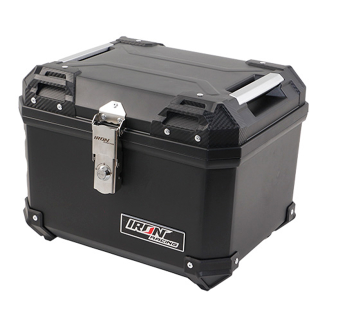 CAJA PORTA-EQUIPAJE PLASTICO CUADRADA IR-449 44*34.5*37.5CM NEGRO MATE 45L