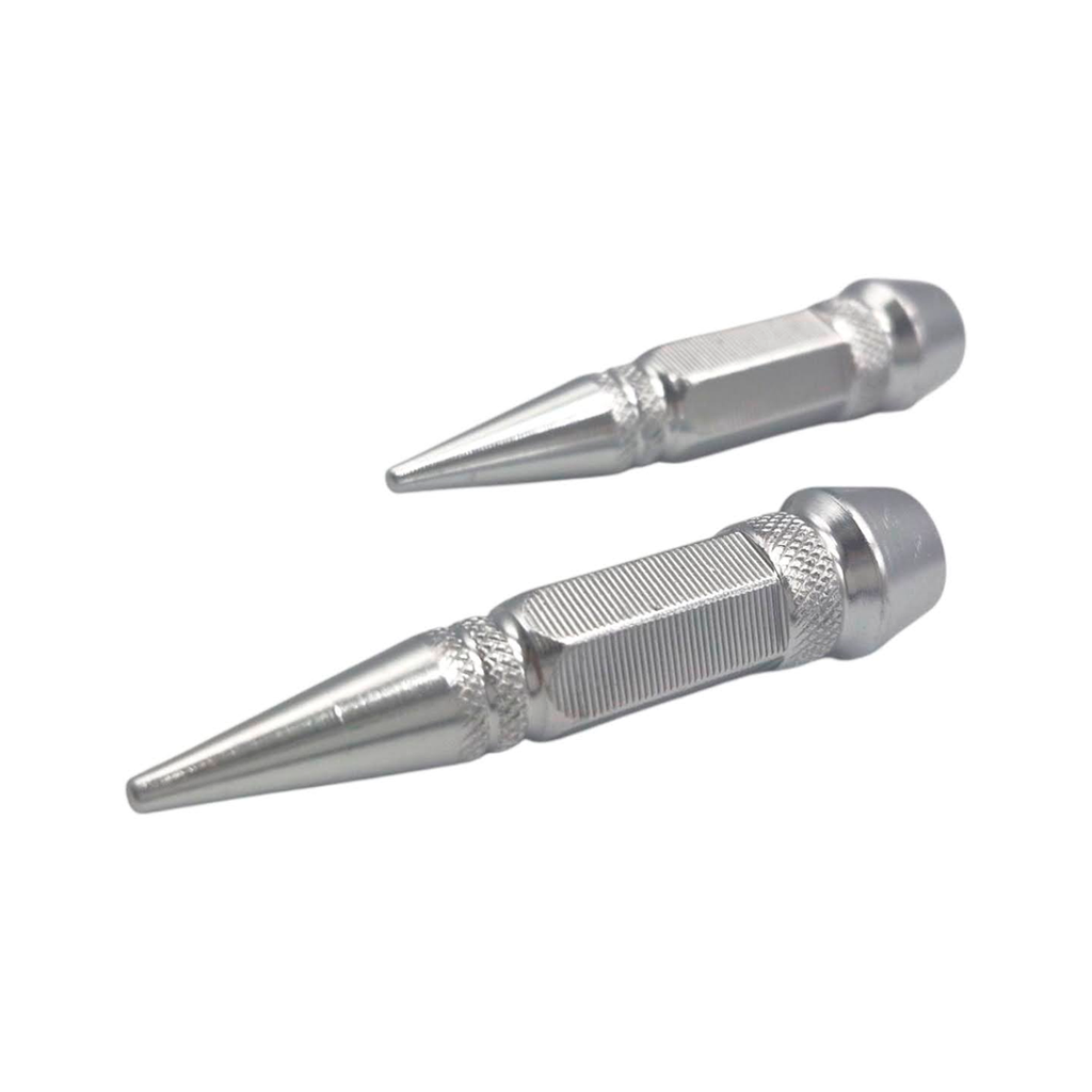 TAPON DECORATIVO PARA VALVULA EN FORMA ESPIRAL  (PLATA)