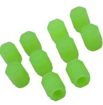 TAPON DE VALVULA GLOSSY LIGTH PARA MOTOCICLETA FOTOLUMINICENTE