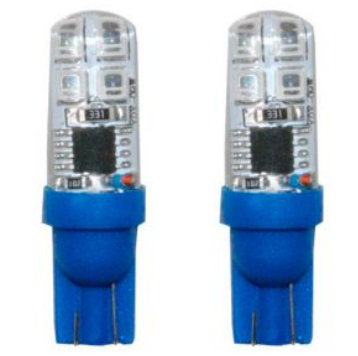 FOCO DE PELLIZCO CON ESTROBO LED AZUL 12 Vcc AR-110 15 / CS-125 14-17 / DM-15010-17 / DM-200 07-08 / DS-150 14-17 / DS-150 NEGRO 13-15 / DT-150