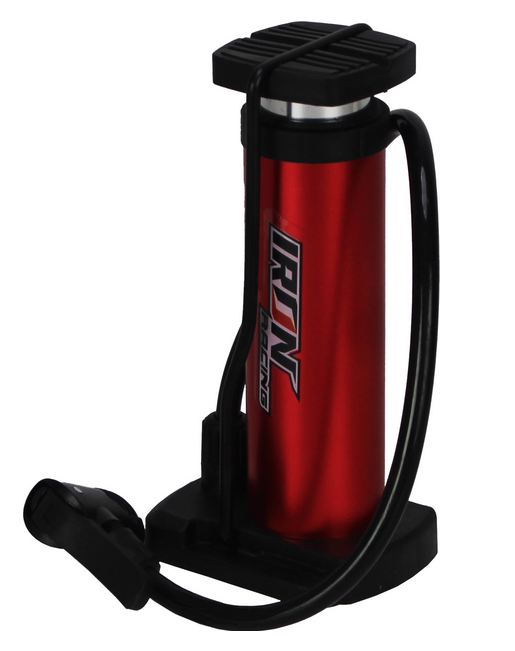 BOMBA DE AIRE PORTATIL ALUMINIO 44*150MM ROJO