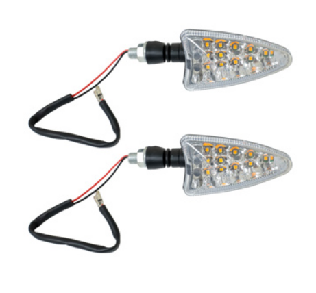 DIRECCIONAL DELANTERA/TRASERA RUNNER AMBAR LED SET 12V