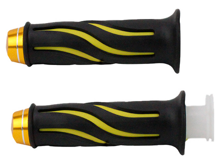 JUEGO PUÑOS ALUMINIO MSD-278 DORADO