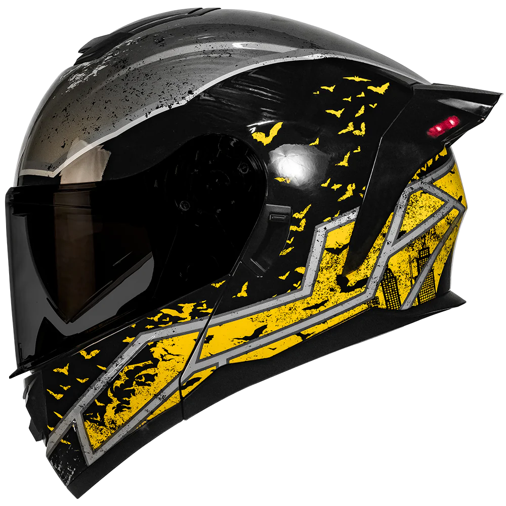 DC CASCO ZERO BATMAN AMARILLO XL