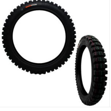 LLANTA 2.75-17 RUDOS BIKER 6 CAPAS CY241 CROSS USA CAMARA (TT) TRASERA