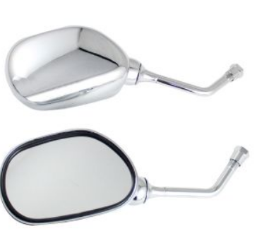 ESPEJOS CROMADO MINI 10mm MOTOS CHOPPER 2005-2015