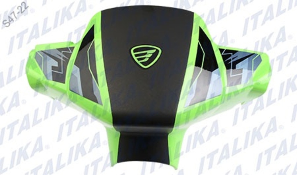 CUBIERTA SUP FR VERDE FLUORESENTE NEGRO W150