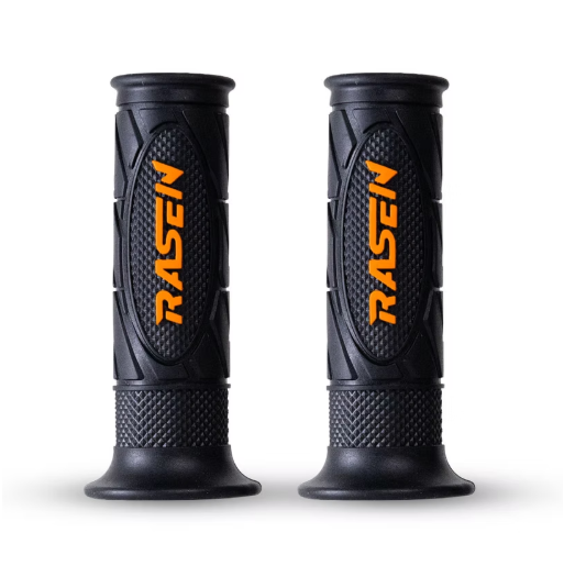 PUÑO DE CAUCHO TIPO OVALO  (NARANJA)