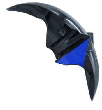 SALPICADERA DELANTERA NEGRO AZUL IT 125-Z 19-22