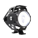 FARO LED CON PROTECTOR LUPA LUZ BLANCA ALTA,BAJA Y ESTROBO