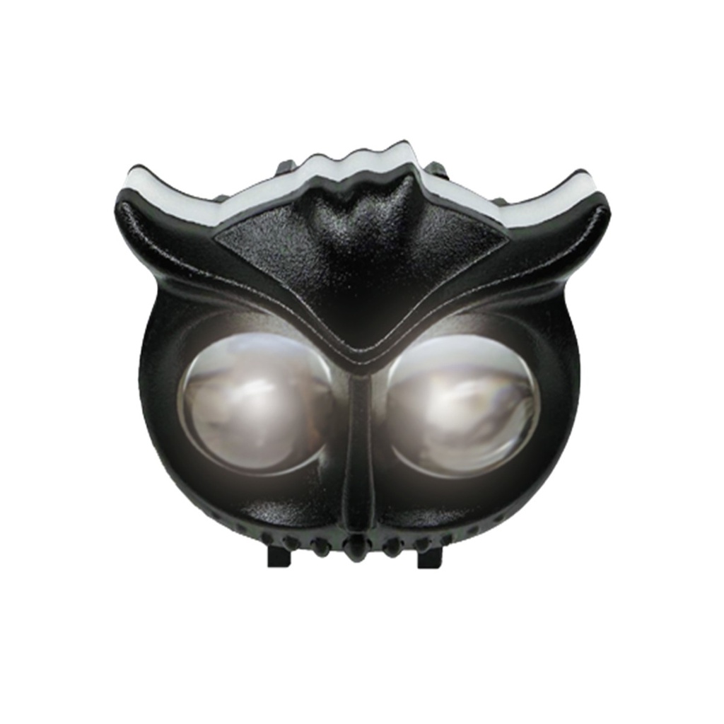 FARO AUXILIAR LED BUHO CON HALO INTERMEDIO LUZ AMARILLO-BLANCO