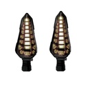 DIRECCIONAL LED SECUENCIAL TIPO DAGA AMAR-ROJO UNIVERSAL