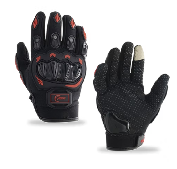 GUANTE CON PROTECCIÓN PARA PANTALLA TACTIL (ROJO, XL)