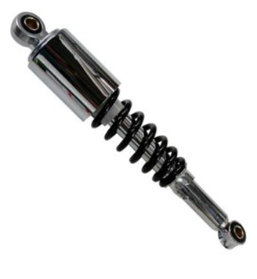 AMORTIGUADOR NEGRO BUJE/BUJE 330 mm DT-125CL 17-19/DT-125DEL 17-19/DT-125SP 17-20/DT-150CL 17-20/DT-150DEL 17-21/DT-150 20/DT-150BA 18