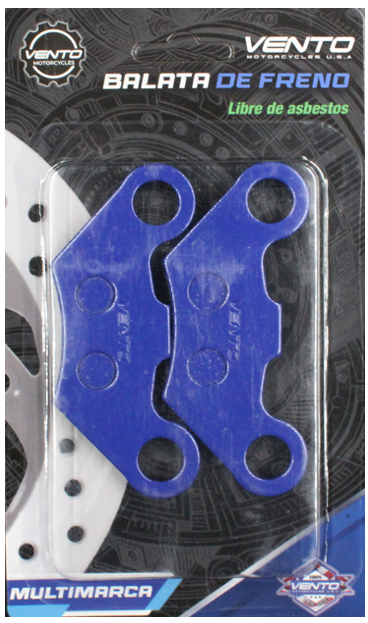 Juego de Balata de Freno Vento BOYSCOUT 2022, GOKART 2022