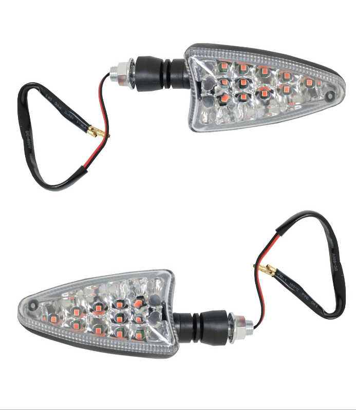 DIRECCIONAL DELANTERA/TRASERA RUNNER ROJO LED SET 12V
