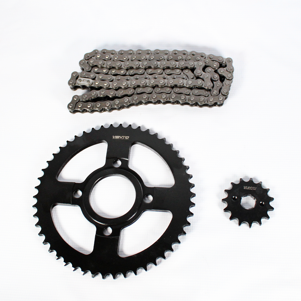 KIT DE SPROCKET CORONA 50T / PIÑON 1 5T CADENA REFORZADA NEGRA 428H-130 --- GTS 300 >2023 >2024 >2025 >2026 CROSSMAX 250 >2021 >2022 >2023>2024 >2025 >2026 CROSSMAX PLUS >2022 >2023 CROSSMAX PRO 250 >2020 >2021 CROSSMAX PRO PLUS 250 >2022 >2023>2024  STARK 250 >2022 >2023>2024 >2025 