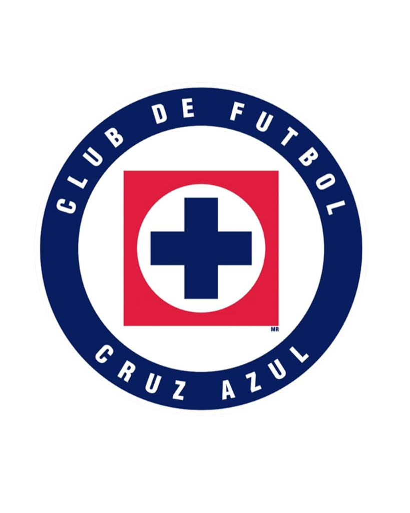 CALCOMANIA ESCUDO CRUZ AZUL