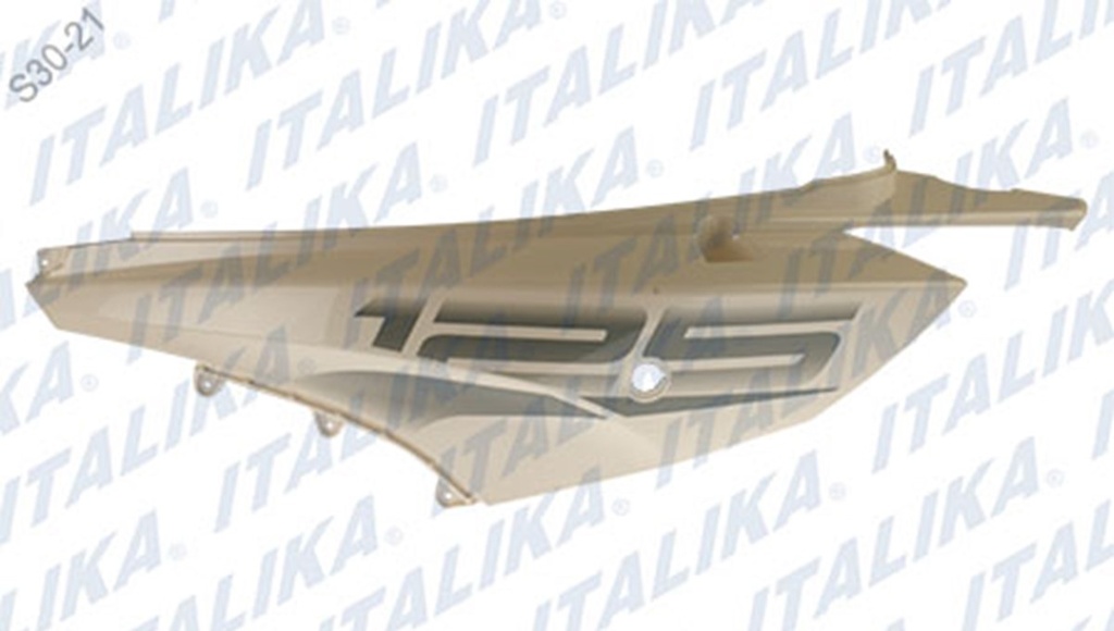 CUBIERTA COLA IZQ BLANCO MODENA 125