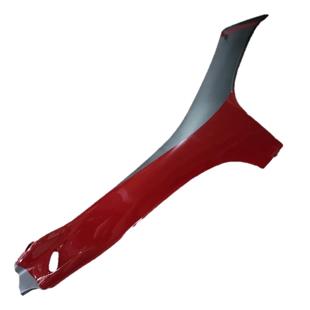 CUBIERTA DER ROJO NEGRO CS125