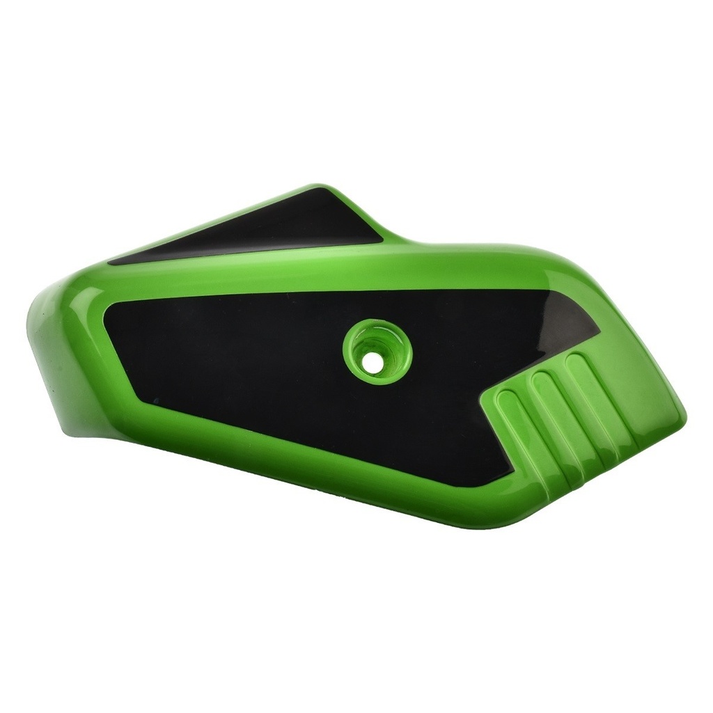 CUBIERTA HORQUILLA IZQ VERDE NEGRO DS125