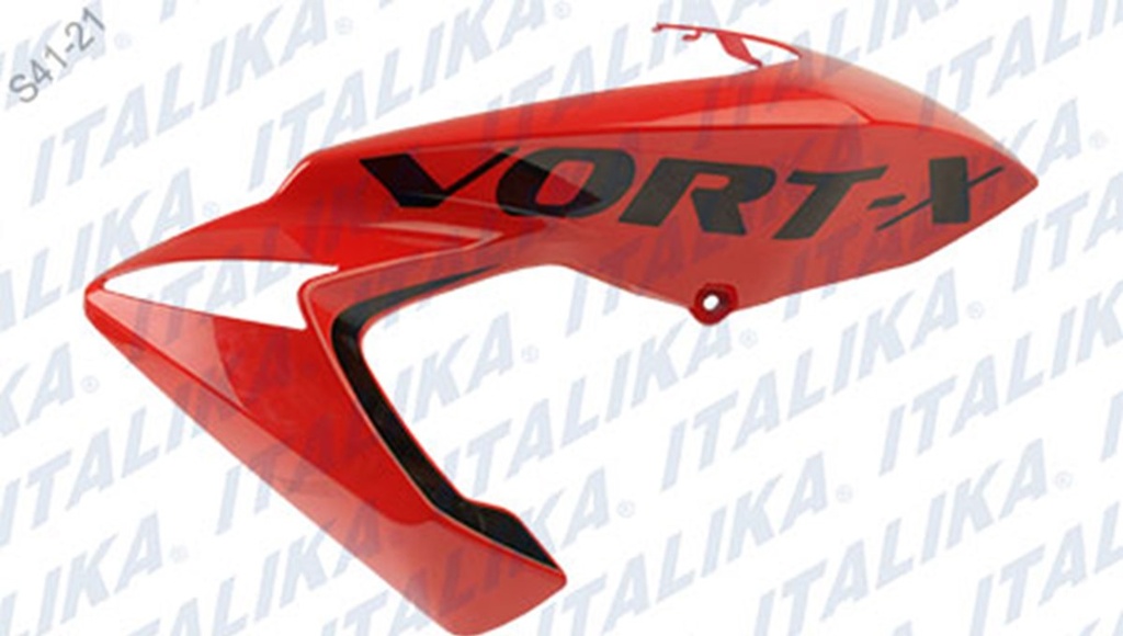 CUBIERTA TANQUE IZQ ROJOVORT-X 250