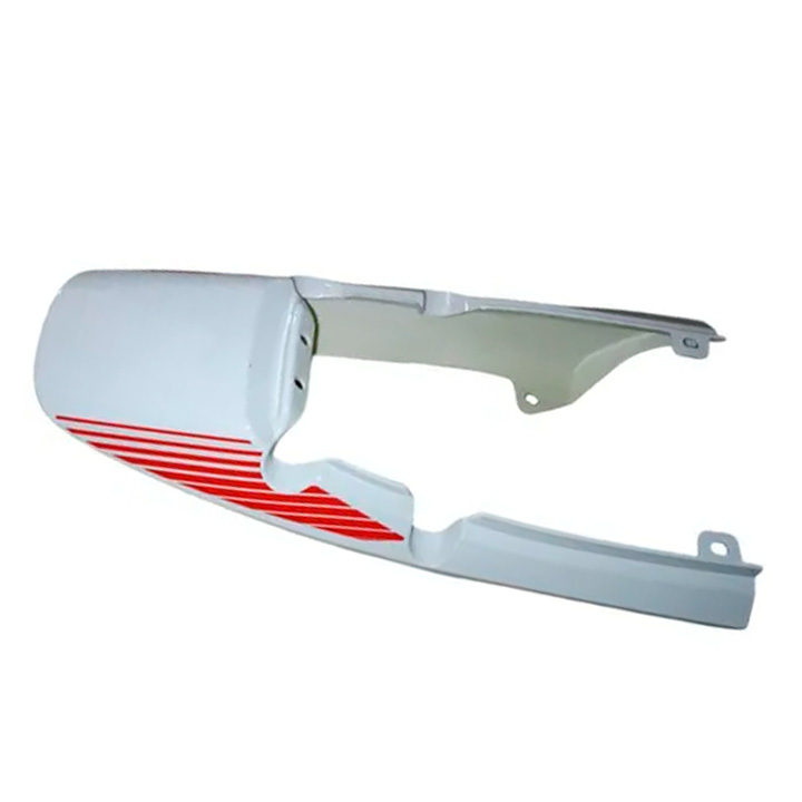 CUBIERTA TRAS BLANCO NARANJA FT150GTS 2017